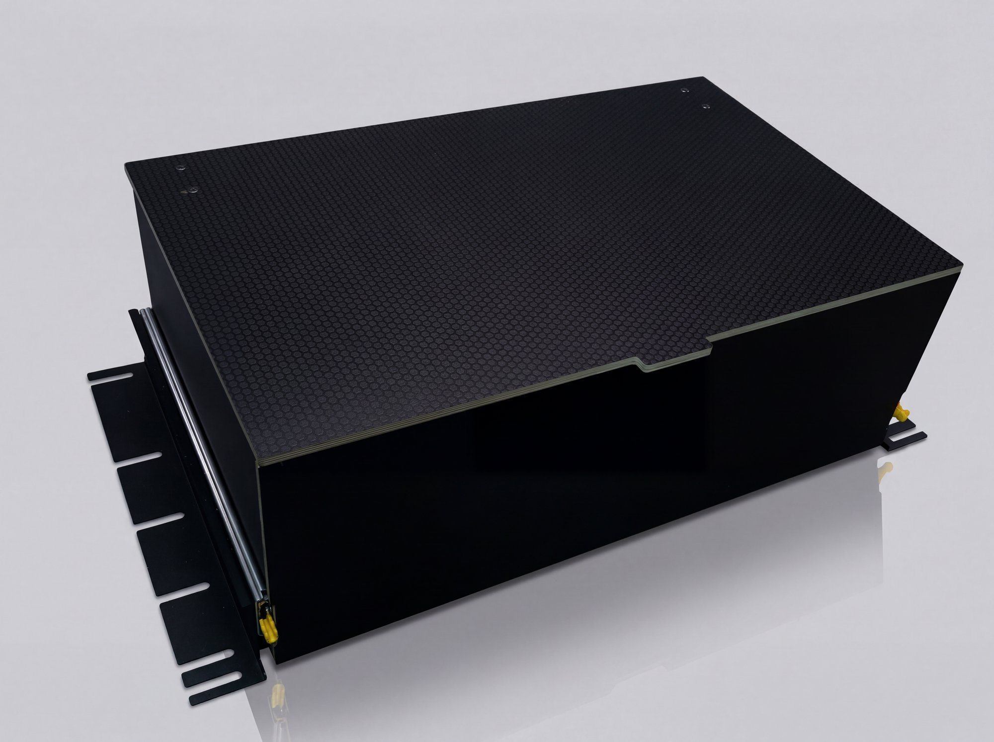 Rear Pull-Out Drawer Storage System